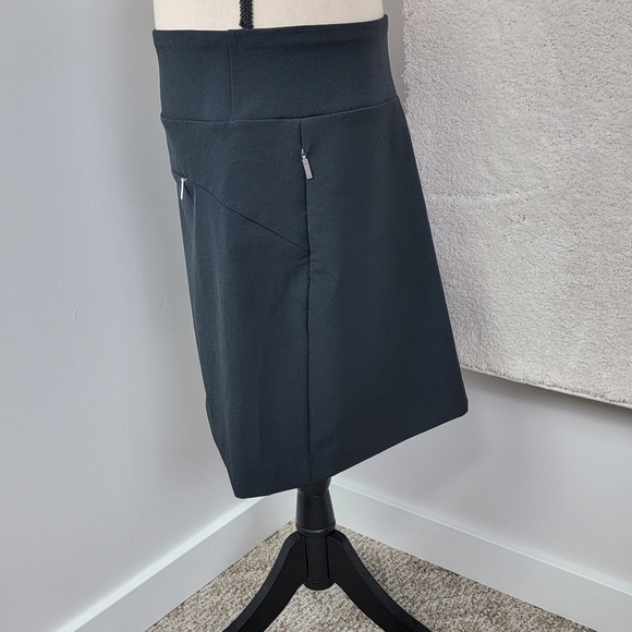 Cutter & Buck Black Performance Dry Tec 50+ Golf/Pickleball Skirt/Skort Sz L‎ - Picture 4 of 15